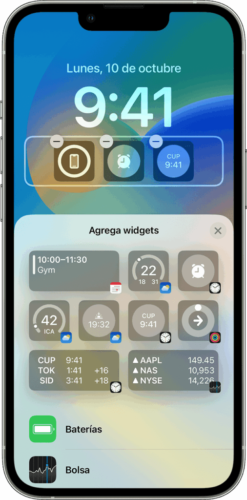 Cómo agregar widgets a la pantalla de inicio 1 Cómo agregar y editar widgets en el iPhone - Soporte técnico de ...