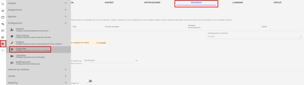 Cómo configurar encriptado de datos 1 Cómo configurar el encriptado de datos?