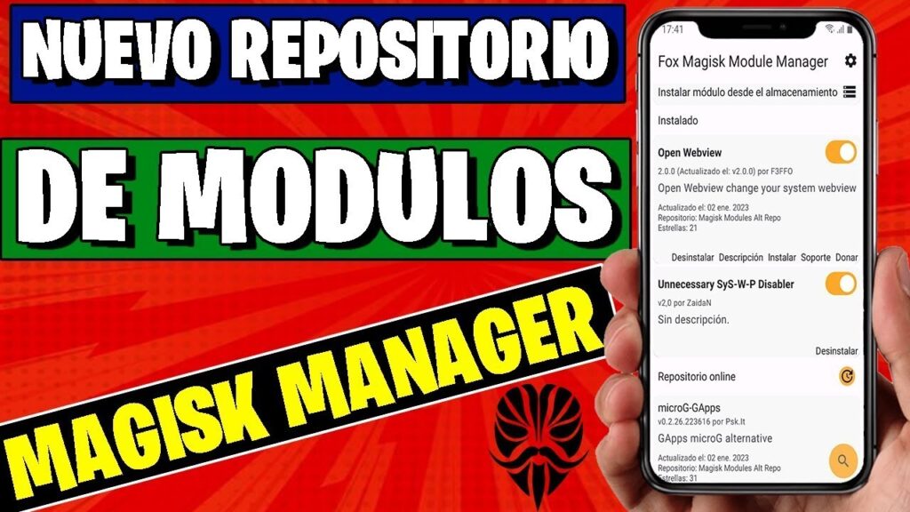 Cómo instalar módulos Magisk en Android 1 Como Instalar Correctamente los Modulos Magisk con el Repositorio Online Fox´s MMM