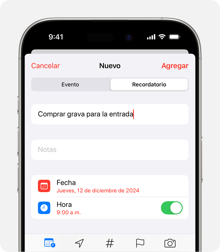 Cómo personalizar alertas y recordatorios 1 Usar Recordatorios en el iPhone, iPad o iPod touch - Soporte ...