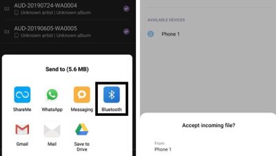 Formas rápidas para transferir música de Android a Android