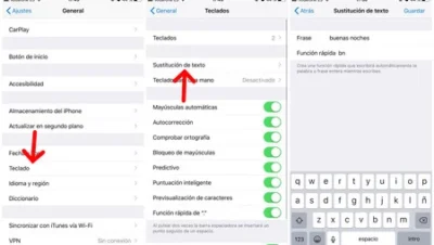 Cómo crear atajos de teclado en iOS y Android y para qué sirven