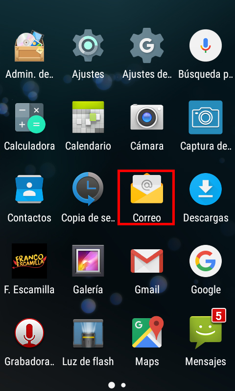 Guía para configurar correo electrónico en Android 1 Guía: Como configurar el correo en Android - Heptahost