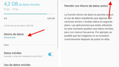 Cómo ahorrar datos moviles y no gastar megas en Android