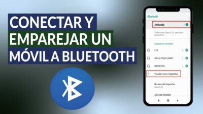 ¿Cómo conectar y emparejar un dispositivo móvil a BLUETOOTH de manera fácil?