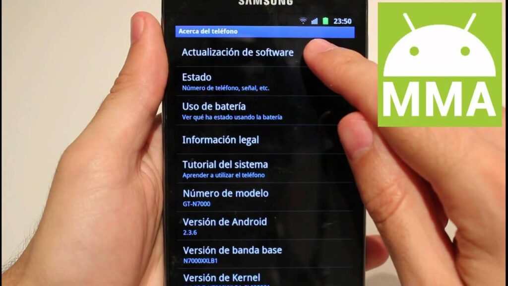 Tutorial para actualizar el sistema en Android 1 Cómo actualizar la versión de mi móvil Android - YouTube